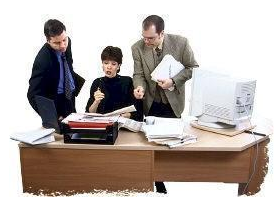 Workers at Desk Workers at Desk